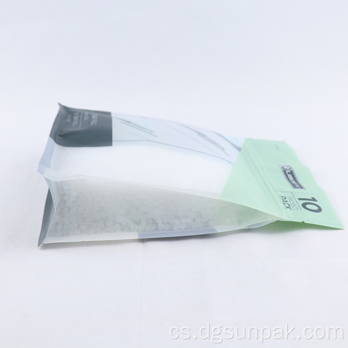 zip lock matné dětské tašky na zip mylar